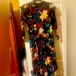 Long sleeve H&M floral dress